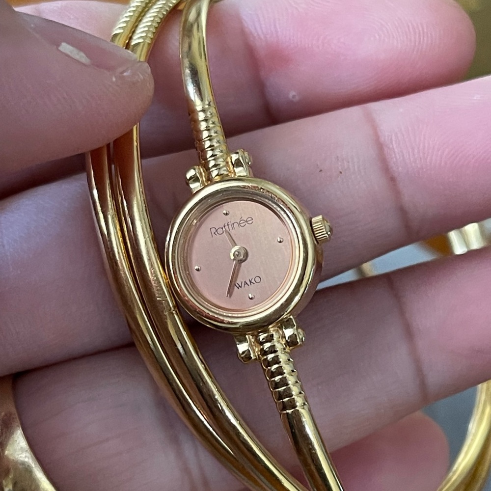 wako bangles with watch